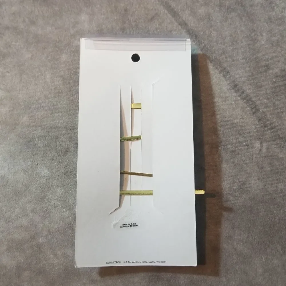 Bp‎ Goldtone & Pearl Bobby Pin/Clip Set of 4